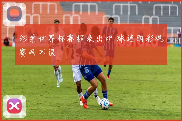 彩票世界杯赛程表出炉 球迷购彩观赛两不误